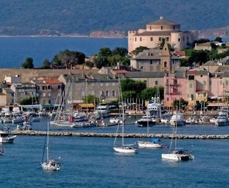 Appartement Plein Centre Saint Florent Face Au Port Bagian luar foto